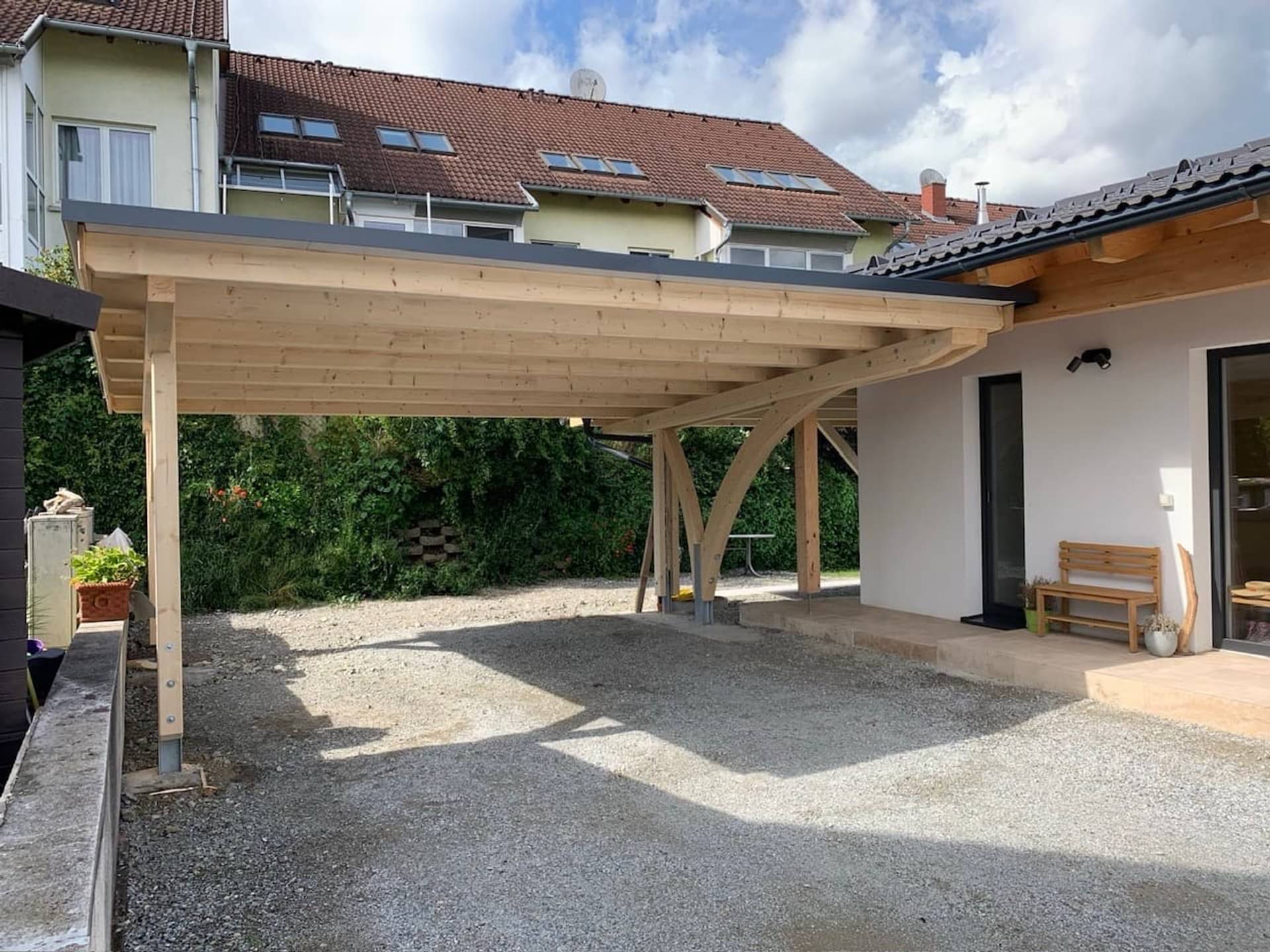 Carport Montage Holz