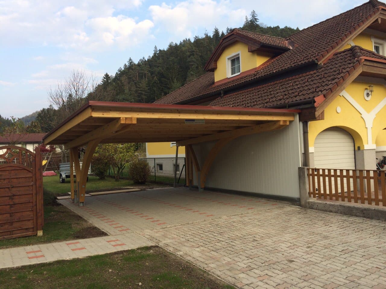Carport Mehrfachstellplatz
