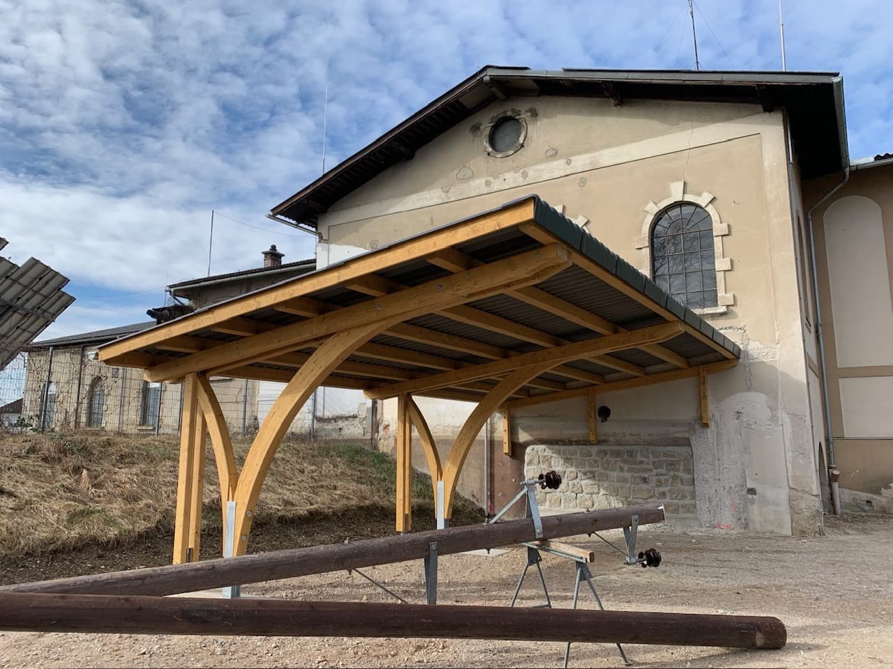 Carport Designvariante
